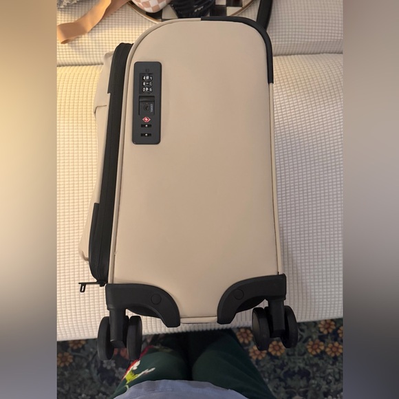 NWT Calpak Luka Soft-Sided Mini Carry-On in Oatmeal - Picture 5 of 8